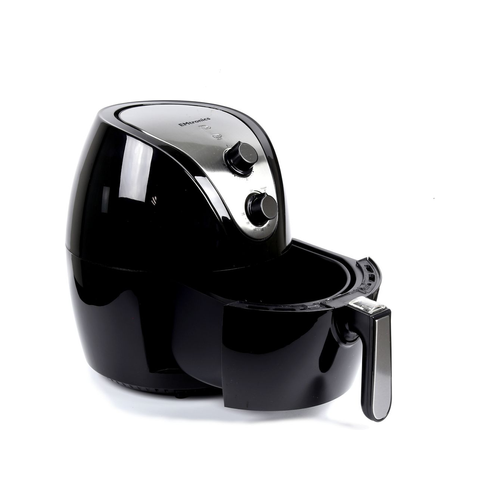 EMtronics 4.5L Analogue Family Air Fryer - Black (Photo: 2)